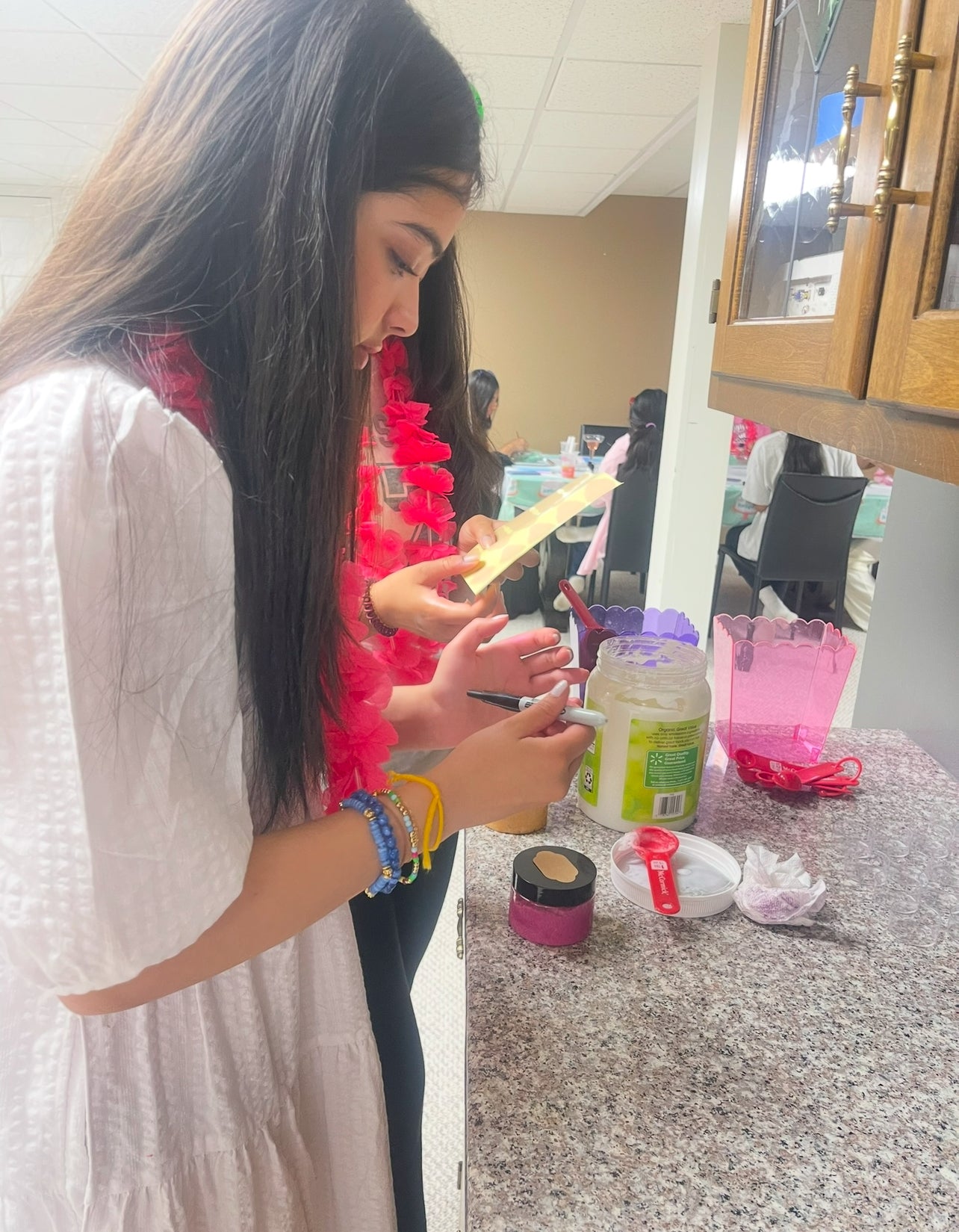 Facial Scrub party for kids