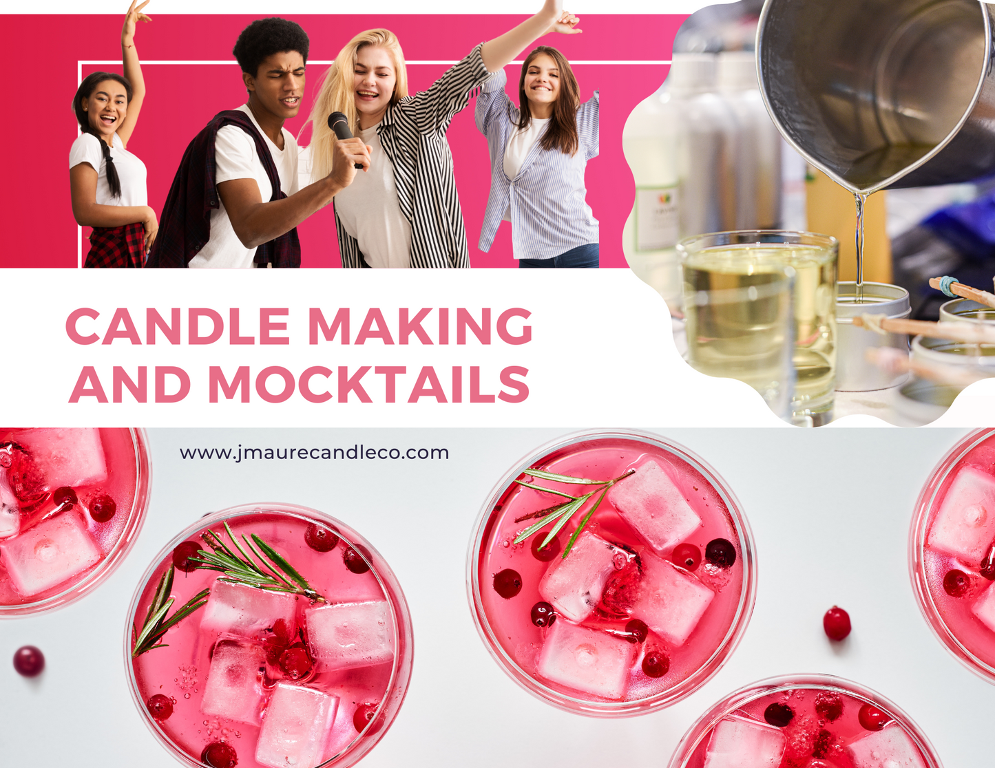 Candle Making and Mocktails