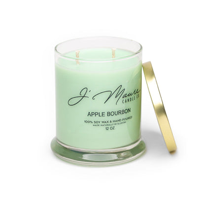 Apple Bourbon Scented Soy Wax Candles