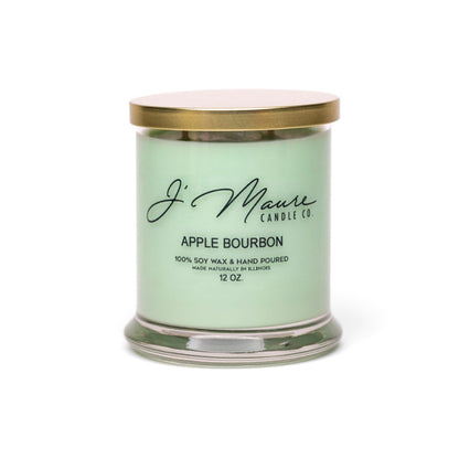 Apple Bourbon Scented Soy Wax Candles